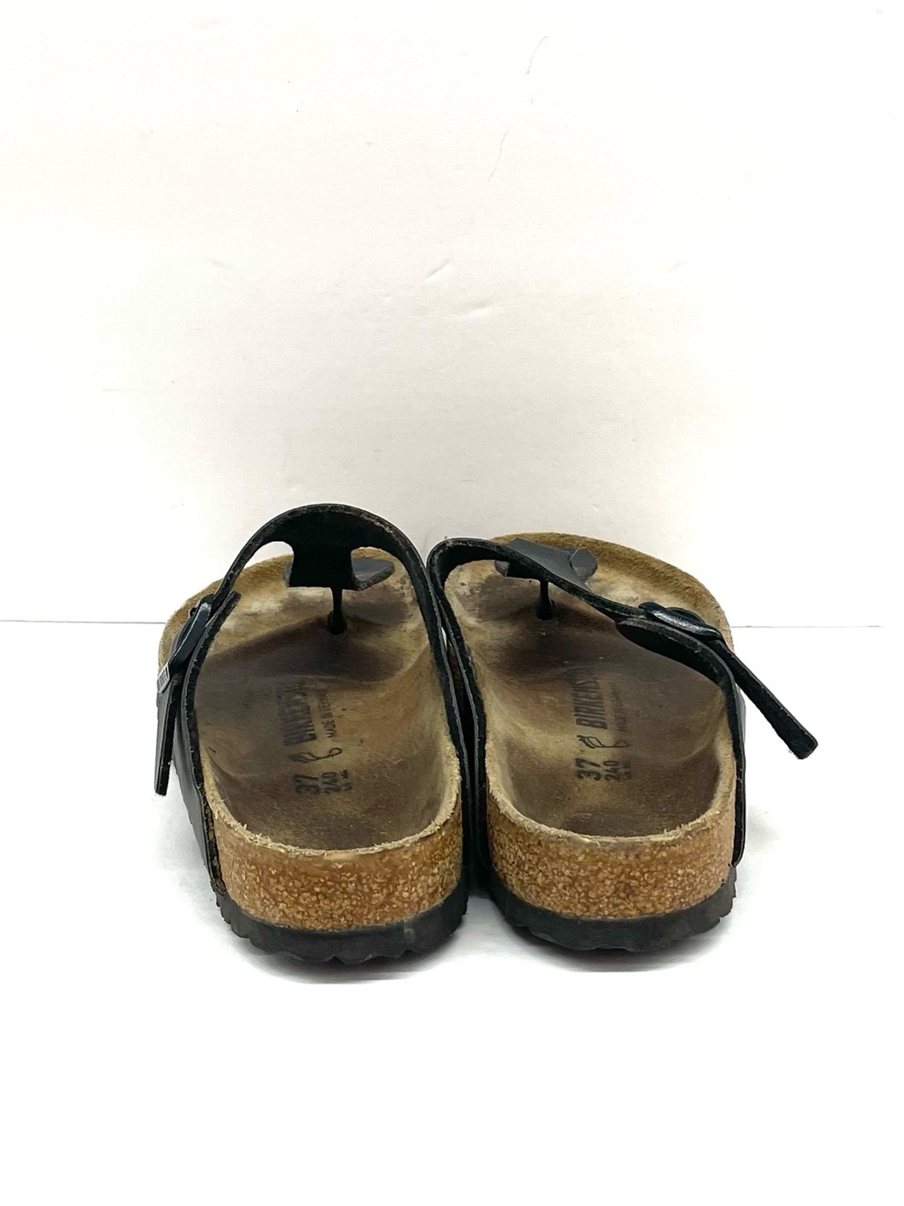 Birkenstock black Gizeh sandals Size US 6 - Picture 4 of 5